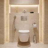 Anti-slip bathroom grab bar 104 Chrome