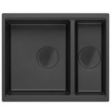 Granitspülbecken Logan 150 Black