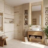 Selbstklebende Zierleiste Rea P14454 2cm Brush Gold