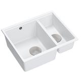 Granitspülbecken Logan 150 White
