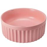 Zestaw Misa WC Duo podwieszana + Umywalka nablatowa Rea Duo Sweet Pink Matt