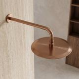 Кръгла душ глава REA JS-P014BRG 25cm Brush Copper