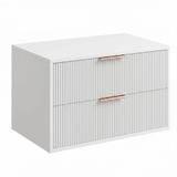 Waschtischunterschrank Rea Mono 80cm White