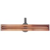 Linear drainage REA Neox Slim pro Brushed Copper 100