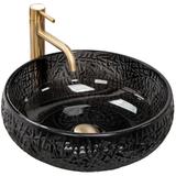 Countertop Basin REA ICE BLACK