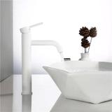 Waschbeckenarmatur Rea Lungo White High