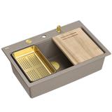 graniidist valamu MARC 110 WORKSTATION Beige