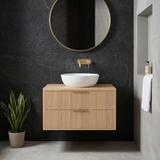Waschtischunterschrank Rea Mono 80cm Beige