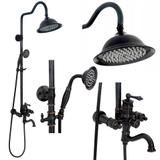 Tuš set s izljevom Rea Vintage black