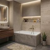 Acryl-Einbaubadewanne Rea Gloria 120
