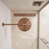 Runder Duscharm REA JS-9021 40cm Brush copper