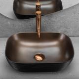 Νιπτήρας Rea Belinda COPPER BRUSH  / Black 46.5 x 33 x 13.5 εκ