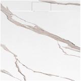 Dušo irklavimo baseinas Bazalt CARRARA WHITE 90x90