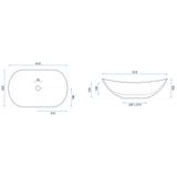Countertop Basin Rea Royal Olive Matt