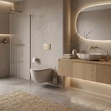 Toilet bowl REA Carlo Mini Tornado Greige