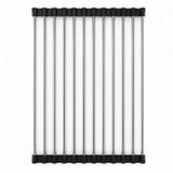 Roll-up dish drying rack for sink REA P12298 Black