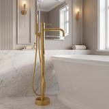 Free-standing faucet Rea Lungo Diamond Gold