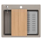 Granitspülbecken KURT 110 WORKSTATION BEIGE