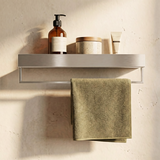 Estante de baño SF01 45cm steel brush