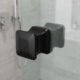 Shower door handle Rea 04 Black