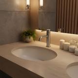 Bathroom faucet Rea Foster Brush Nickel Low