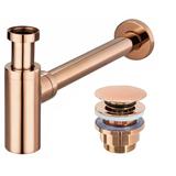Siphon universell Klik-Klak Rea rose gold