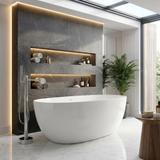 Free-standing faucet Rea Venti Chrome