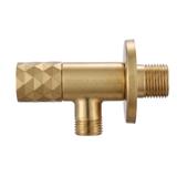 Eckventil Diamond 03 1/2" x 3/8" Brush Gold