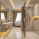 Paroi de douche Rea Flexi Brown / Chrome 90