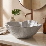 Aufsatzwaschbecken Rea Flower Grey