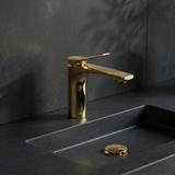 Bathroom faucet PREMIUM Rea Vision Gold Low