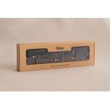Badezimmer-Accessoire-Set GRID Brush Copper 4-teilig