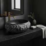 Aufsatzwaschbecken Rea Mika Gabro Black