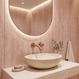 Wall Mounted faucet REA Venti Brush Copper