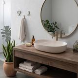 Nadgradni umivaonik Rea CLEO 61 BEIGE MATT