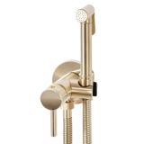 Bidet faucet  Lungo Loop Gold Brush
