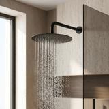 Кръгла душ глава REA JS-P014B 30cm Black