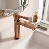Robinet de lavabo PREMIUM Rea Maxim Brush Copper Low