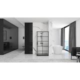 Duschkabine Rea Concept Black 80x100
