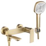 Wannenarmatur REA STORM Brush Gold