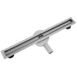 Lineaire afvoer Rea Neo Slim PRO Brush Steel 70