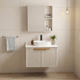 Комплект мебели для ванной с столешницей Marti 60cm Beige