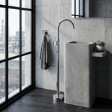 Waschbeckenarmatur freistehend Rea Lungo Chrome