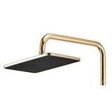 Duschgarnitur mit Thermostat REA ROB Gold