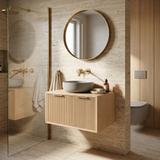 Waschtischunterschrank Rea Core 80cm Beige