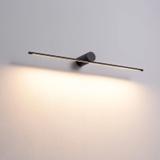 LED KYLPYHUONEEN SEINÄVALAISIN 60cm APP1342-W Musta