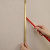 Selbstklebende Zierleiste Rea P14454 2cm Brush Gold