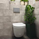 Toilet bowl Rea Carlo Mini Tornado Rimless Flat N