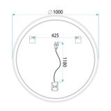 Spiegel LED 100cm HZJ100