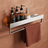 Estante de baño SF01 45cm steel brush